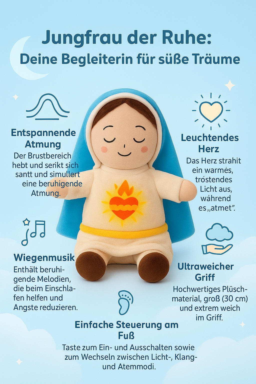 Plüschtier, das atmet